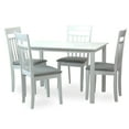 thumbnail image 2 of Dining Kitchen Modern Wooden Rectangular Table in White Finish, 2 of 6