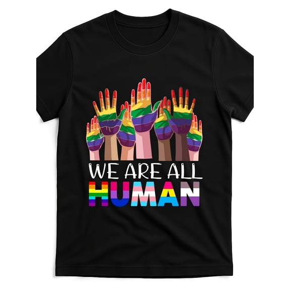 LGBTQ Pride Men'S Comfortable T-Shirt | Rainbow Colors, Crew Neck, Short Sleeves, Suitable for Casual and Outdoor Activities