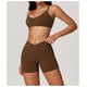 thumbnail image 4 of Conjuntos de entrenamiento for mujer, 2 piezas, sujetador deportivo, camiseta sin mangas, polainas de cintura alta, gimnasio, yoga, ropa activa, camiseta de entrenamiento for mujer, 4 of 6