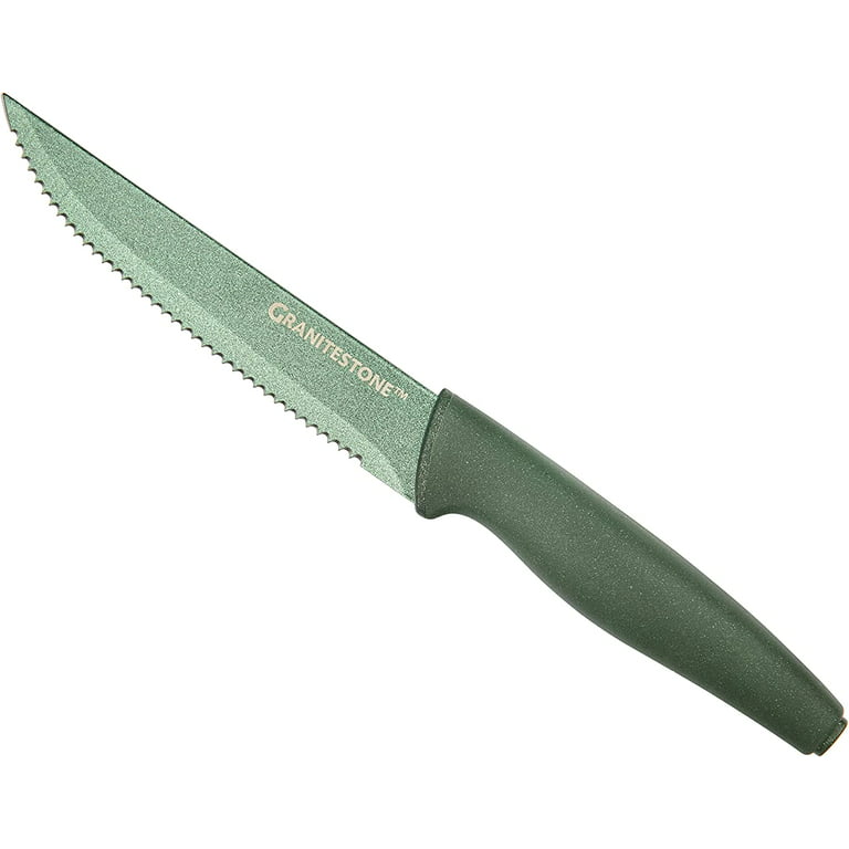 Core Kitchen Home Essential Stainless Steel Steak Knives 6 Piece Set 4.5”  Blade