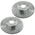 thumbnail image 5 of TRQ Front Performance Brake Pad & Rotor Kit Brake Pads Brake Rotors Set Semi-Metallic Premium G-Coated Fits Select 1998-2002 Subaru Forester 1998-2001 Impreza 1997-2002 Legacy 2000 Outback, 5 of 6