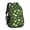DarkGreen Cartoon Dinosaurs, variant on Colorful Fantasy Creatures UFO Pattern Cute School Backpack Bag with Padded Back and Adjustable Shoulder Straps 16.9 X 12.6 X 5.9 Inches