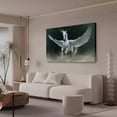 thumbnail image 3 of Fantasy Flying White Horse Canvas Poster Bedroom Decor Sports Landscape Office Room Decor Gift,Frame-style,08x12inch(20x30cm), 3 of 8