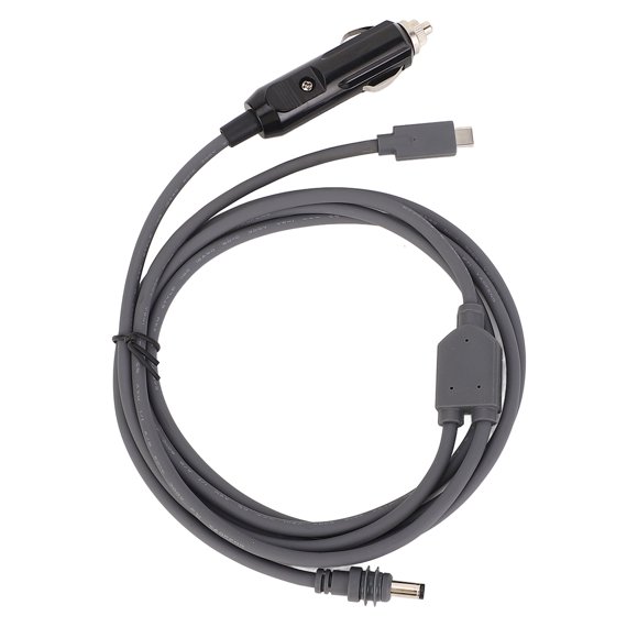 DC Adapter Cable, USB C To DC Port Cable 2 in 1 Stable Connection IP68 Water Proof Male Plug and Play  for Mini Dish Antenna