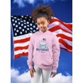 thumbnail image 2 of Independence Day Burger Hoodie Juniors -Image by Shutterstock,  Large, 2 of 4