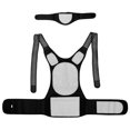 thumbnail image 1 of Hombrera calentada y de masaje, protector de hombro autocalentable con 68 imanes negro L, 1 of 6