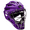 Purple, variant on Mizuno Samurai Women's Fastpitch Softball Catcher's Helmet - G4