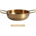 thumbnail image 2 of Stainless Steel Dutch Oven Dutch Oven Pot Cooking Pan in Pots and Pans Induction Pot Soup Pot Chargers (Gold, A) gold A, 2 of 5
