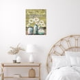 thumbnail image 5 of Rustic Yellow Daisy Wall Art for Bathroom Motivational on Vintage Wood Canvas Wall Art Wall Paintings Home Decor Flower Wall Pictures for Living Room Bedroom Office Ready To Hang,12x16 Inch, 5 of 6
