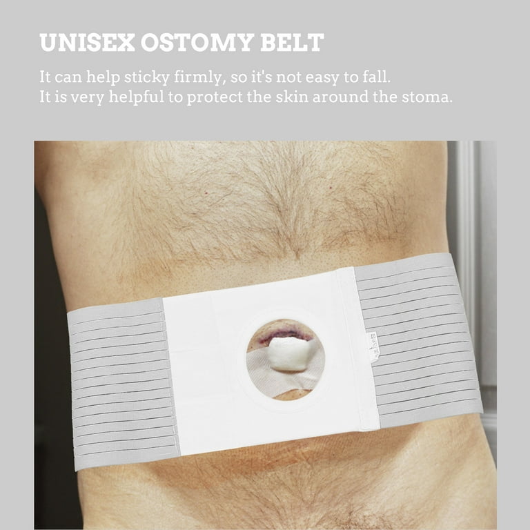 Belt Ostomy Stoma Bag Abdominal Hernia Support Colostomy Waist Ileostomy  Band Medical Brace Breathable 