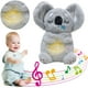 thumbnail image 5 of (Orejas en Movimiento) Koala Que Respira Calmante Bebé Recién Nacido Muñeca Calmante Con Y para Dormir Muñeca Musical (Gris), 5 of 9
