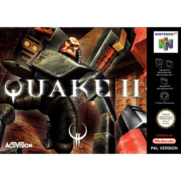 N64 Game US Version of Quake II