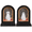 B1-2PCS, variant on 2PCS Summerween Haunted Forest Wall Art Atmospheric Spooky Forest Decoration for Mantel Display, Bookshelf, Office and Haunted Home Accents