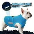 thumbnail image 6 of ROZKITCH Soft Dog Anxiety Vest Comfort Dog Calming Vest Adjustable Dog Anxiety Relief Shirt for Thunderstorms Fireworks Vet Visits Separation(Blue), 6 of 9