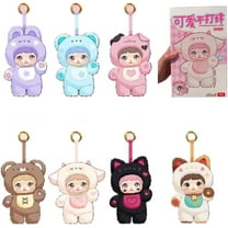 Nommi Blind Box Plush Doll, Nommi Loveliness Never Ends Series Kawaii Nommi Plushie Toys Figure Doll, Nommi Cute Xmas Collectible Nommi Blind Box Plush Birthday Gift for Girls (2 Packs)