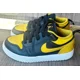 thumbnail image 1 of Ni - ke Jordan 1 Low ALT TD AJ1 Black Yellow Ochre Toddler Infant Casual DR9747-072 Sz11, 1 of 5