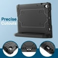 thumbnail image 5 of JETech Kids Case for iPad 10.2-Inch (9th/8th/7th Generation, 2021/2020/2019) with Built-in Screen Protector, Shockproof Full-Body Handle Stand Tablet Protective Cover (Black), 5 of 7