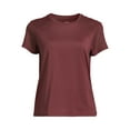 thumbnail image 5 of Avia Women’s and Women's Plus Perforated Performance T-Shirt with Short Sleeves, Sizes XS-4X, 5 of 6