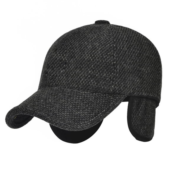WEUVEB Men's Cotton Baseball Cap, Outdoor Sports Sun Hat with Peaked Visor