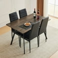 thumbnail image 7 of ALFRESCO Gray Disassemble Table N101 with Inclined Foot Solid Wood , 120*76*76cm, 7 of 7