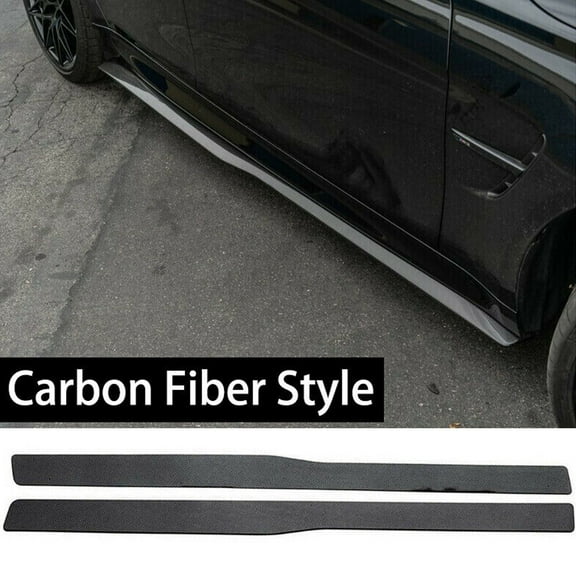 NINTE Side Skirt for BMW 15-18 M3 F80 / 15-20 M4 F82 Carbon Fiber Style