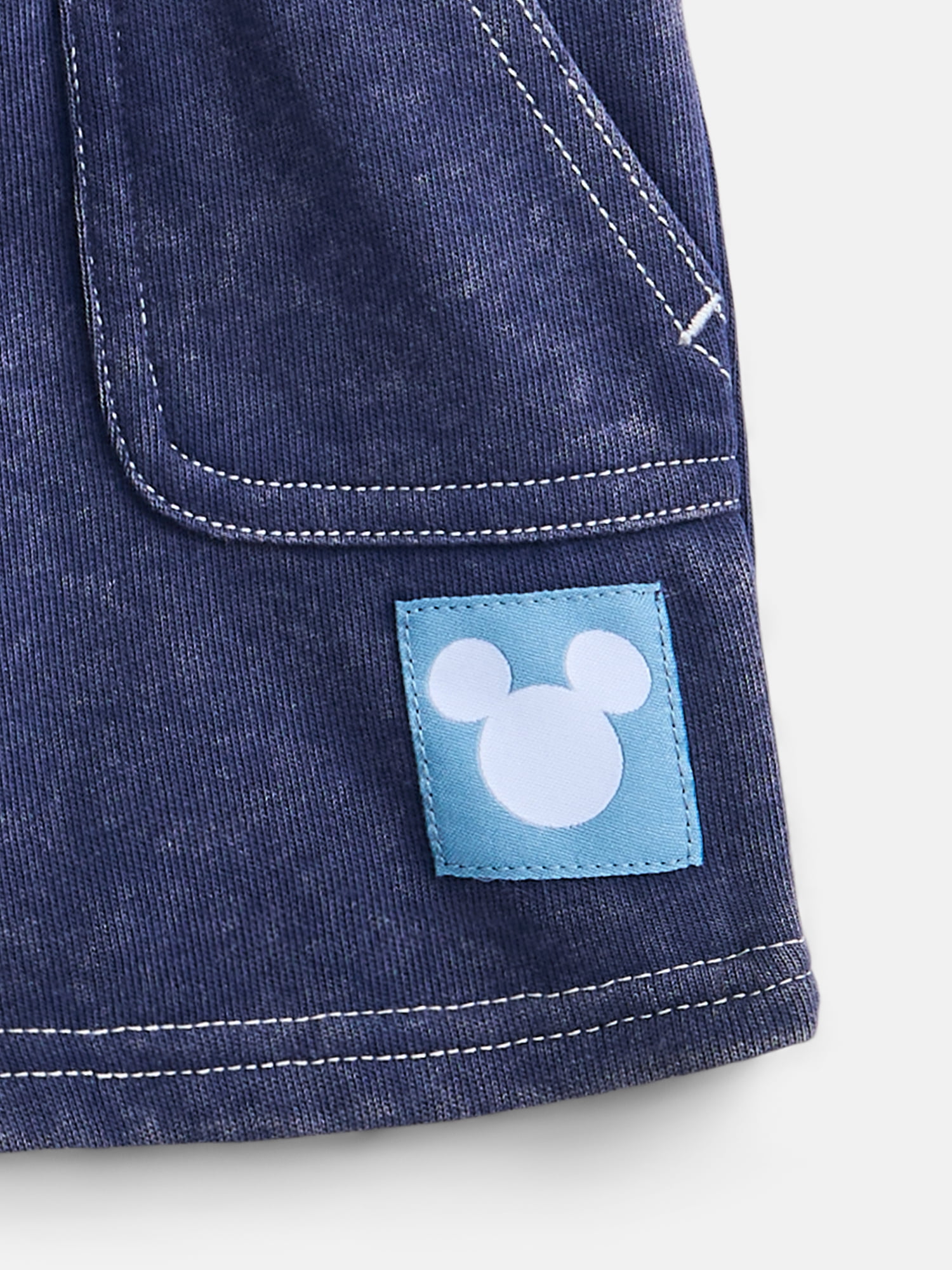Mickey & Friends Baby Boys Graphic Tee and Fleece Shorts Set, 2-Piece, Sizes 0/3M-6/9M