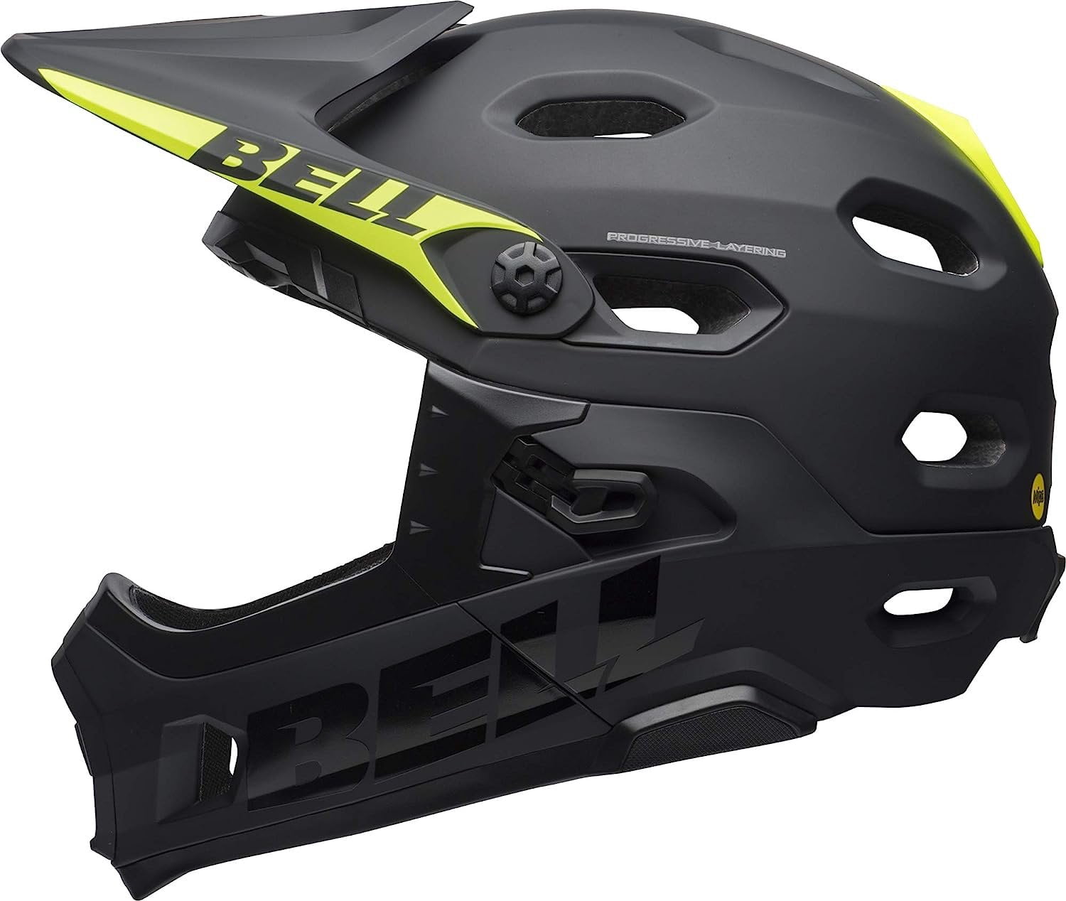 Bell Super DH MIPS Spherical Adult Mountain Bike Helmet, Matte/Gloss Black