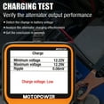 thumbnail image 3 of MOTOPOWER 12V Car Battery Tester Automotive 100-2000 CCA Battery Load Tester Auto Cranking and Charging System Test Scan Tool Digital Battery Alternator Analyzer, 3 of 11
