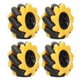 thumbnail image 4 of Rueda Omni, rueda Mecanum Robot inteligente Robot inteligente Accesorios para coche Componentes de juguete DIY compactos y ligeros, 4 of 13