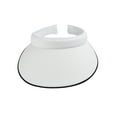 thumbnail image 2 of Top Headwear Womens Cotton Twill Clip-On Athletic Visor - White, 2 of 3