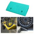 thumbnail image 1 of Baohd Portable Curb Ramp Wheelchair Threshold Ramp Kerb Ramp Non-slip 11cm Green Green 11cm, 1 of 6