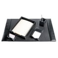 thumbnail image 7 of Black Bonded Leather 5-Piece Desk Set, 7 of 7