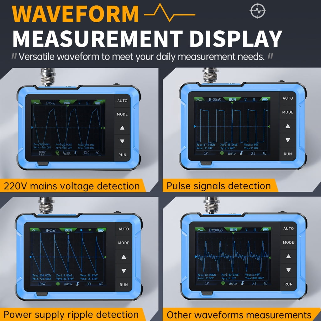 DSO510 Handheld Oscilloscope Integrated Signal Generator for Circuit Testing and Analysis