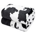 thumbnail image 1 of Manta ligera y suave con estampado de vaca, ideal como regalo o decoración, 50 x 60 pulgadas, para niñas, niños, mujeres y hombres, 1 of 6