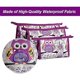 thumbnail image 3 of Set of 3 Makeup Bags for Women, Waterproof Travel Bag, Cosmetic Bag, Handbag, Clutch, Zipper, Wallet, 3 of 5