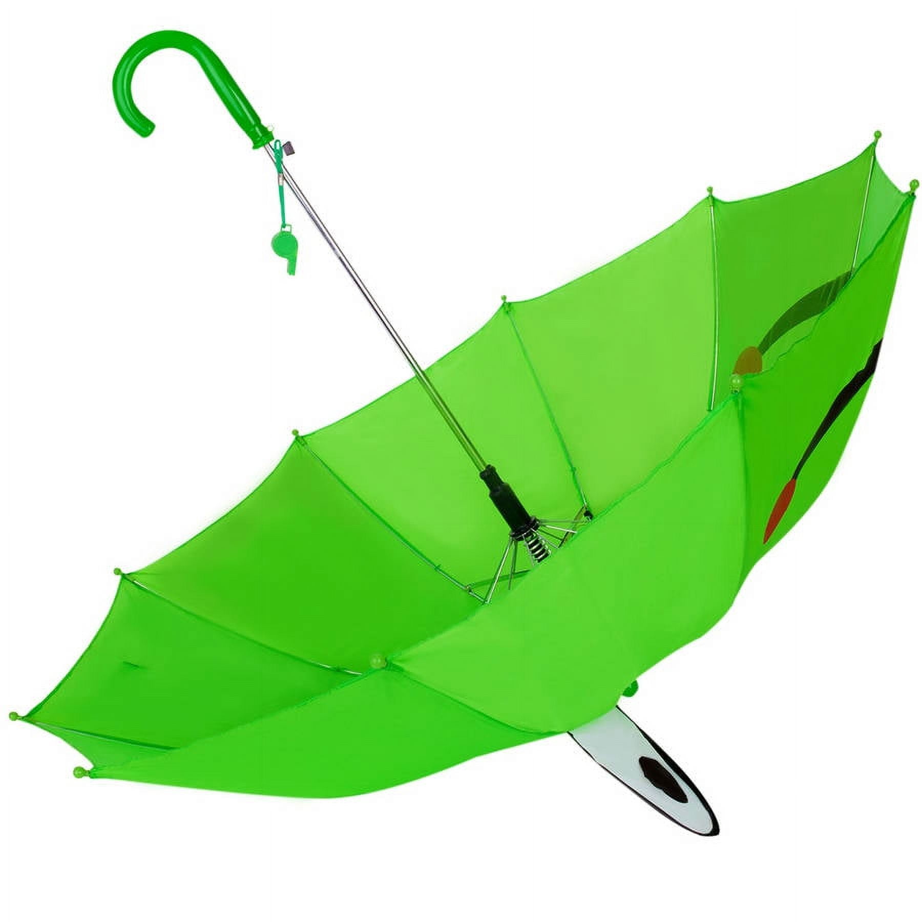 3D Kids Character Umbrella with Safetly Whistle