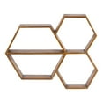thumbnail image 1 of Étagère murale flottante hexagonale Hive hometrends, 1 of 7