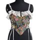 thumbnail image 2 of Top de Corsé Para Mujer, Ropa Moldeadora, Moldeador de Cuerpo, Entrenador de Cintura Con Control de Barriga, Tirantes de Encaje Con Lazo Dulce A La Moda, Ropa Interior Moldeadora Odeerbi ODB142467, 2 of 8