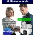 thumbnail image 2 of FYHALE Translation Earbuds Iphone, Language Translator Earbuds 3-In-1, Supports 114 Languages Online Translation Real Time, Voice Translator with Bluetooth and APP (White), 2 of 6
