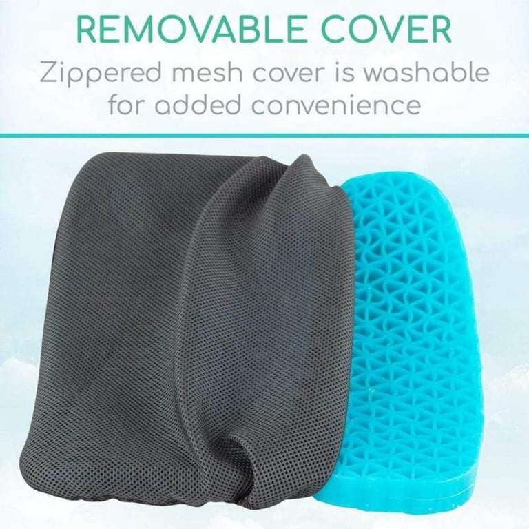 1pc Silicone Car Seat Cushion Honeycomb Design Breathable & Versatile &  Simple & Elegant Suitable For Sedentary Use While Driving All Year Round