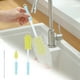 thumbnail image 4 of Xihbxyly Juego de Cepillos para Limpiar Botellas, Diseño de 3 Piezas, Cepillo de Silicona Eficiente para Botellas y Pajitas, Limpieza Giratoria para Un Uso Fácil, Cocina Casera, Multifunción, Tamaño, 4 of 5