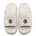 thumbnail image 2 of Unisex ISlide Cream Boston Bruins Tonal Pop Motive Slide Sandals, 2 of 5