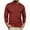 Wine, variant on AIEOTT Mens Casual Henley Shirts Lightwigeht Long Sleeve Shirts Loose Fit Crewneck T Shirt Loose Fit Breathable Shirts