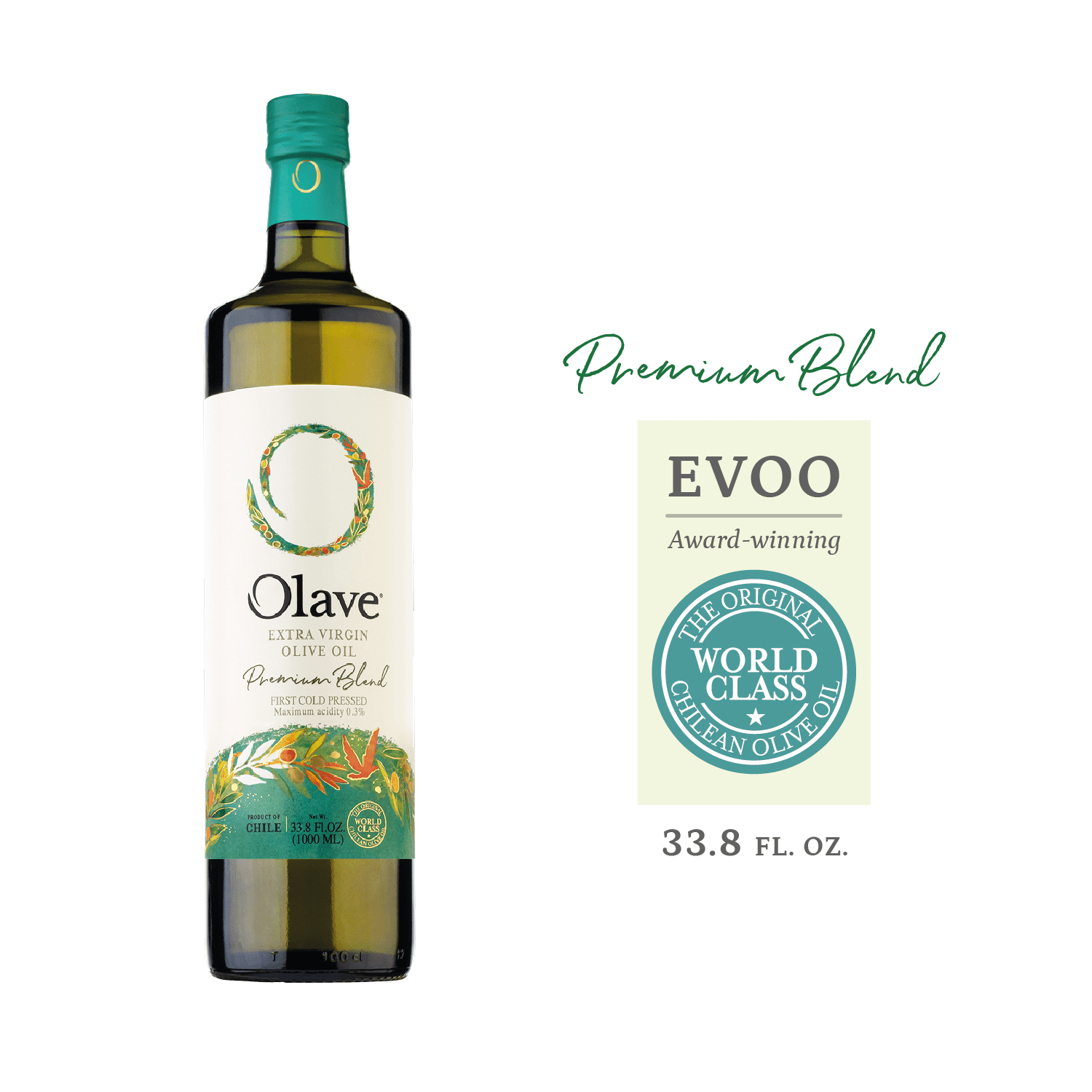 Terra Delyssa Organic Extra Virgin Olive Oil, First Cold Pressed