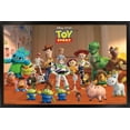 thumbnail image 1 of Disney Pixar Toy Story 4 - Collage Wall Poster, 22.375" x 34" Framed, 1 of 4