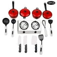 thumbnail image 1 of Pretend Play Toy Kitchen Set Food Cookware Playset Pressure Pot Role Play Toys For Kids Super Mini, 1 of 5