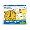 thumbnail image 2 of Set de actividades Learning Resources Time con reloj, 41 piezas, 5 o más Learning Resources Learning Resources, 2 of 7