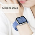 thumbnail image 6 of Silicone Band Compatible for Apple Watch Bands 40mm 44mm 38mm 42mm 41mm 45mm, Soft Replacement Strap Sport Wristband for iWatch SE Series 7/6/5/4/3/2/1 Women Men Sport Edition, 6 of 8
