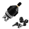 thumbnail image 1 of Multifunction Air Pump Valve Adapter Inflatable Schrader Valve Adapter Accessories Air Pump Converter for Inflatable Kayak Boat Raft Pump Black, 1 of 1