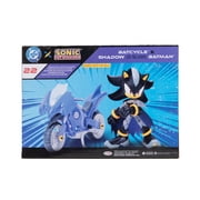 Sonic X DC Shadow As Batman 5 inch Scale Action Figure with Batcycle Vehicle